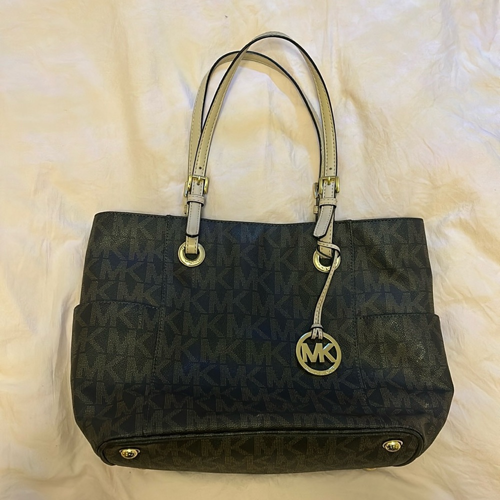 Michael Kors leather tote bag